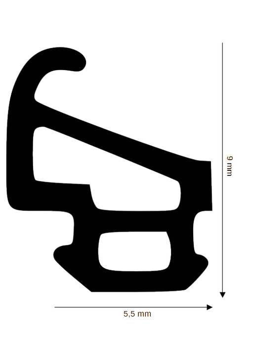 Dichtung für Kunststoff / Aluminium DH R-8914