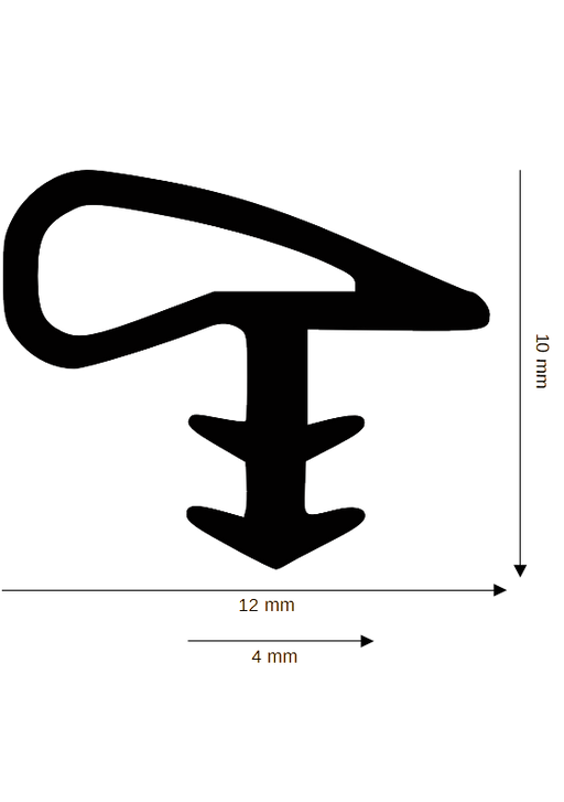 Dichtung für Holzelemente HB-R-923
