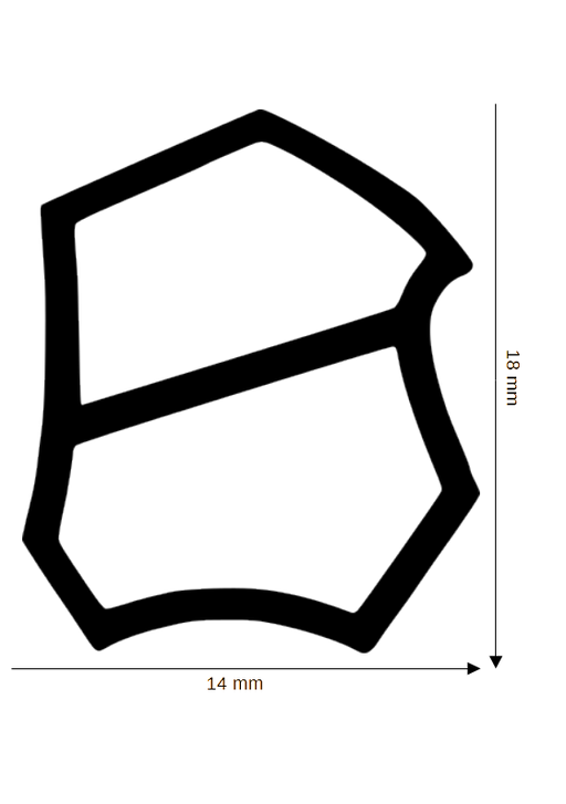 Stahlzargendichtung DH Z-521