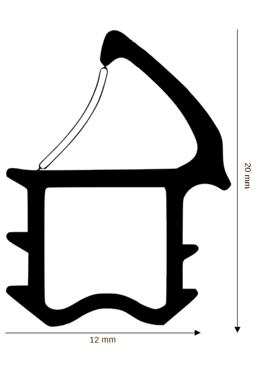 Stahlzargendichtung DH Z-550