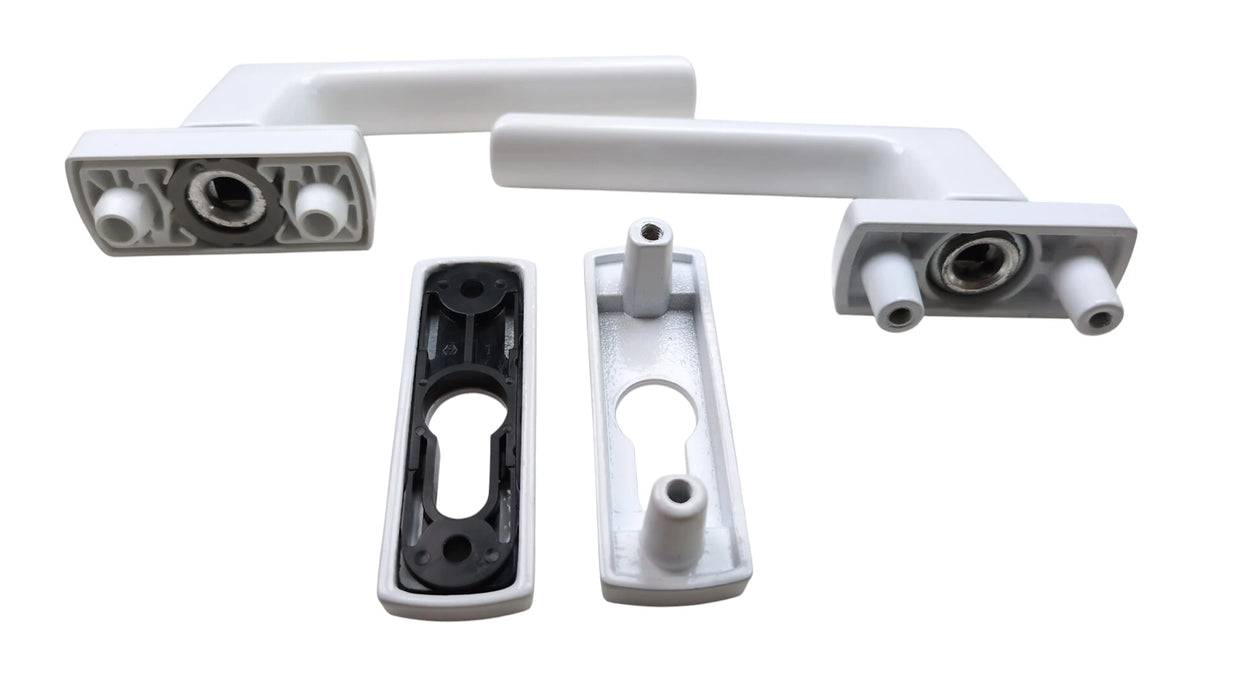 Siegenia window handle lever LM 3000, silver