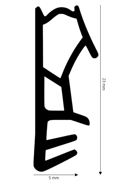 Dichtung für Holzelemente DH RF 4
