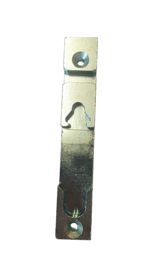 Tilt striker / tilt striker plate suitable for Siegenia 520 TL, 112x18mm, silver, Dichtungsmax® quality replica in industrial quality