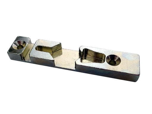 Tilt striker / tilt striker plate suitable for Roto Centro 6482354800, 90x17mm, silver, Dichtungsmax® quality replica in industrial quality