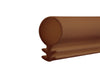 Silicone hose/milled seal for wooden windows, groove 3mm, ⌀8mm, various colours